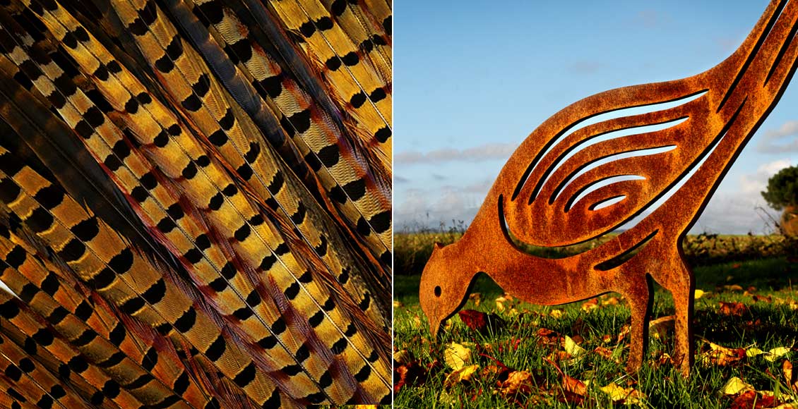 pheasant-sculptures